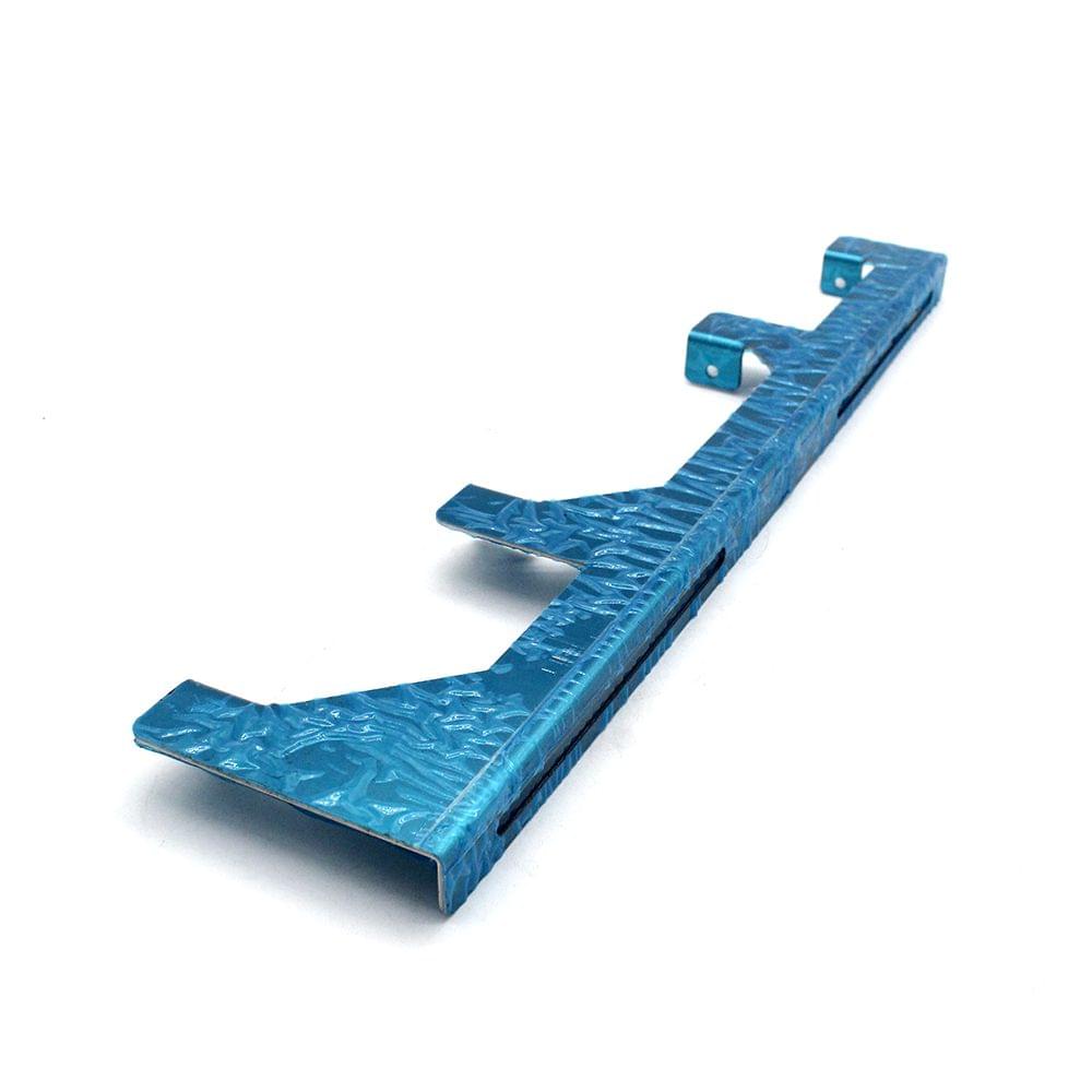 Linear Spark Plug Wire Loom Chrome Black Valve Cover SBC