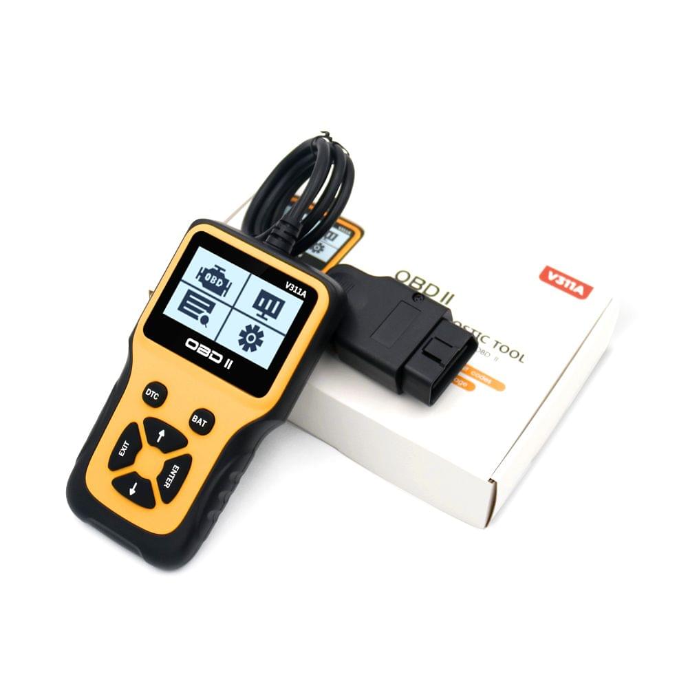 V311A OBD II Scanner Car Diagnostic Tool Battery Voltage