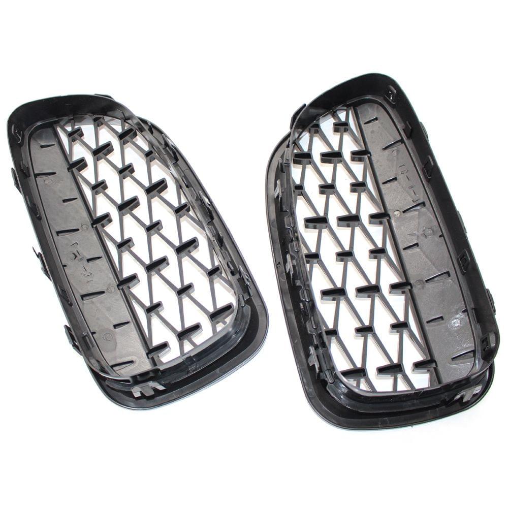 1 Pair of Car Front Grille Front Kidney Grilles Replacement