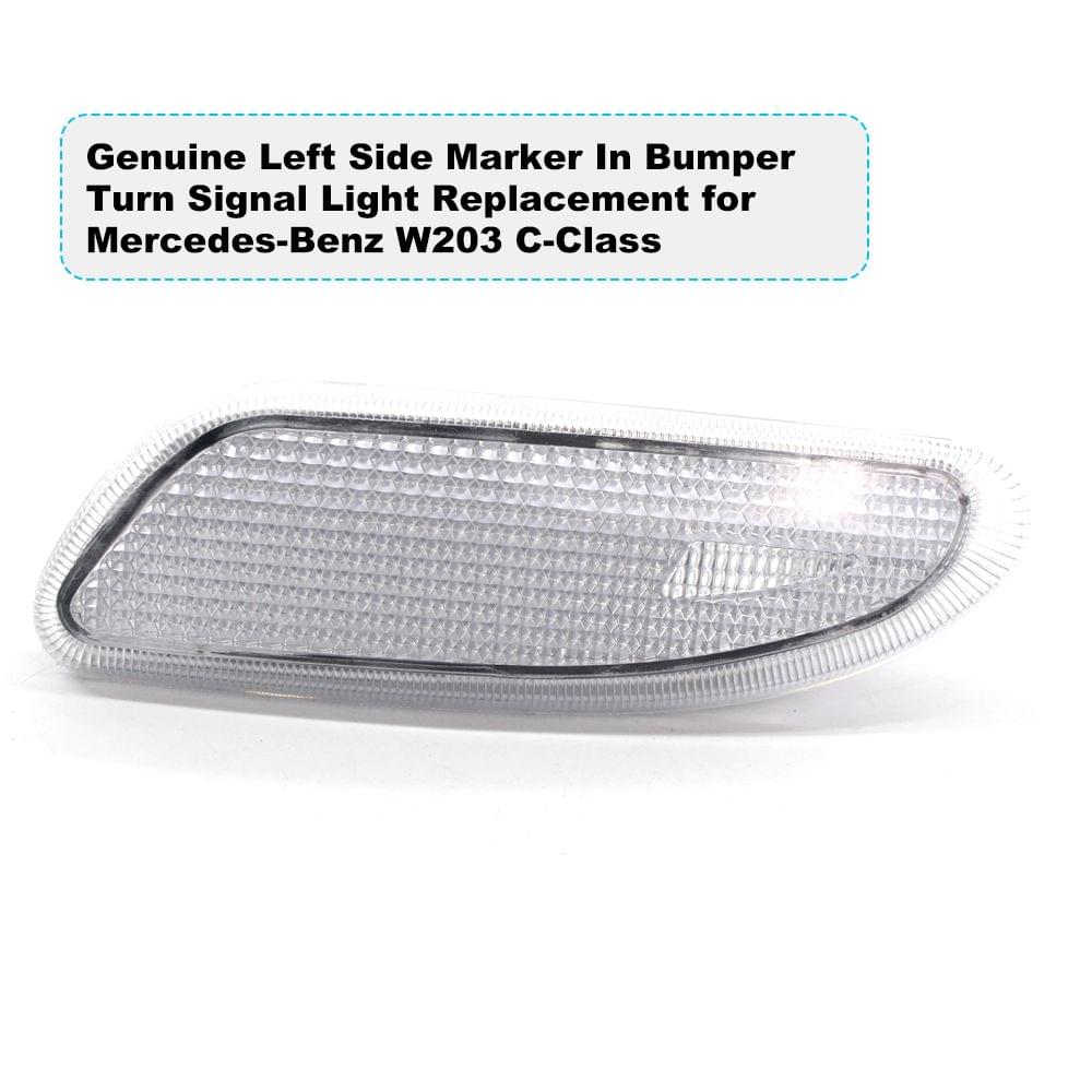 Genuine Left Side Marker In Bumper Turn Signal Light - Left