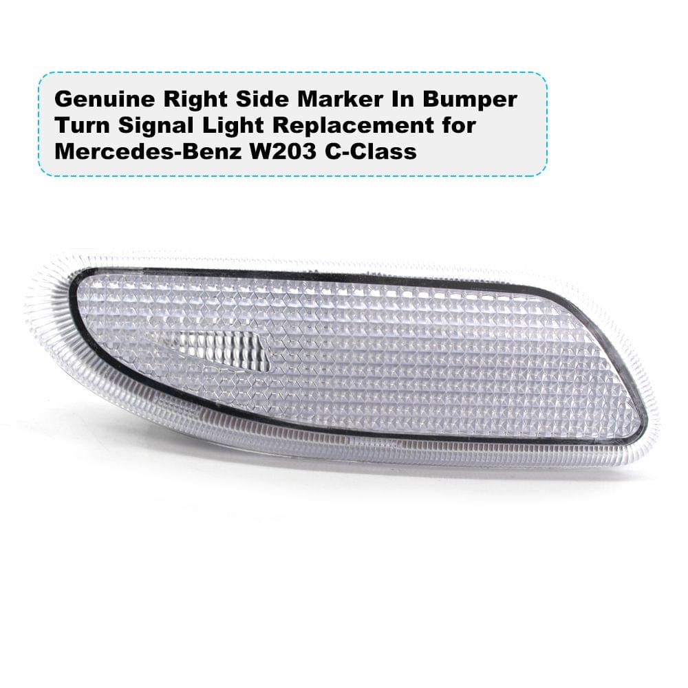 Genuine Right Side Marker In Bumper Turn Signal Light - Right