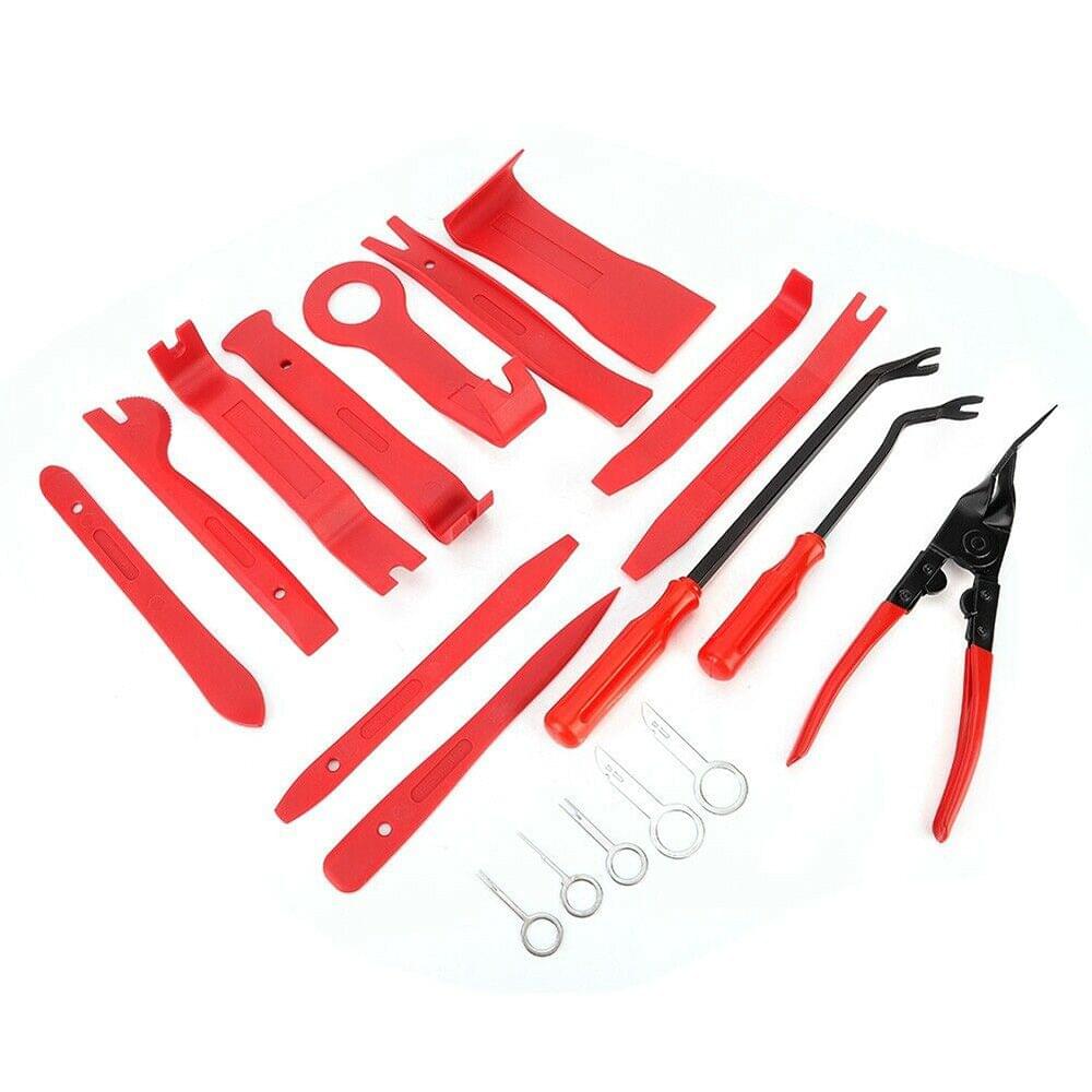 19Pcs Tools Kit Audio Pliers Fastener Car Interior Door - 19Pcs