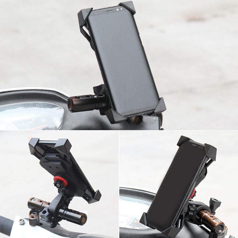 Bicycle Motorcycle Phone Mount Aluminum Bike Phone Holder