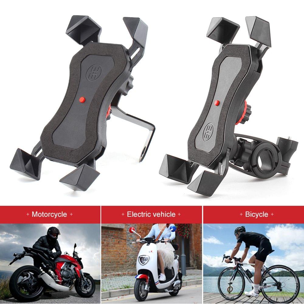 Bicycle Motorcycle Phone Mount Aluminum Bike Phone Holder