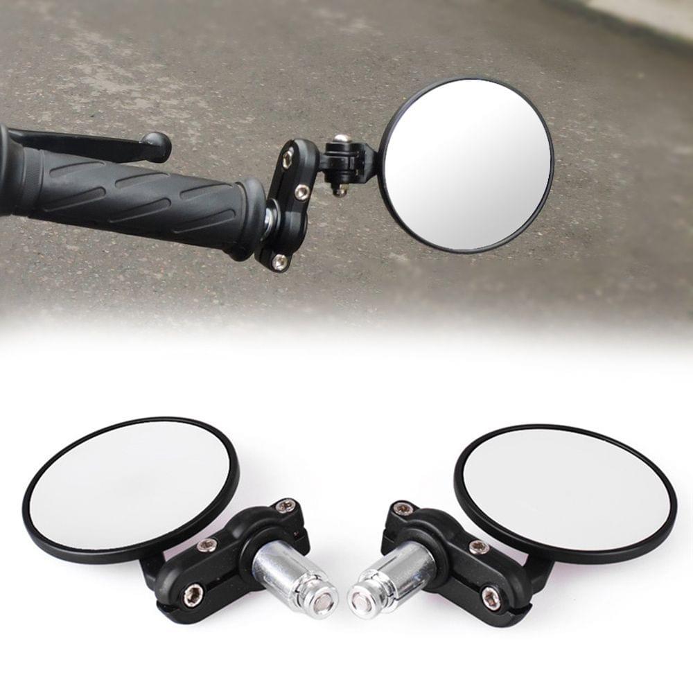 Motorcycle Rear View Mirror Handlebar Mount?Adjustable Angle