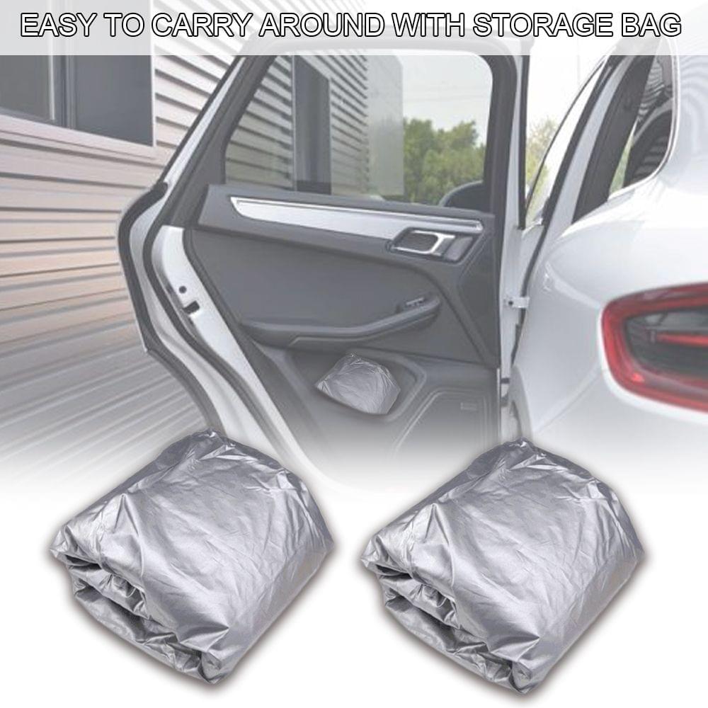 Car Cover Full Sedan Covers with Reflective Strip Sunscreen - XXL