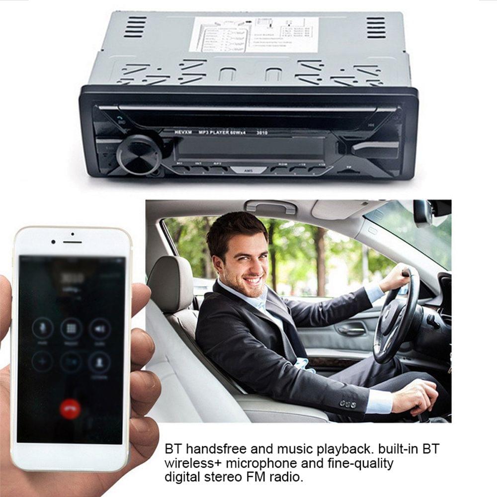 Car Stereo BT Radio MP3 Player Handsfree USB TF AUX In-dash
