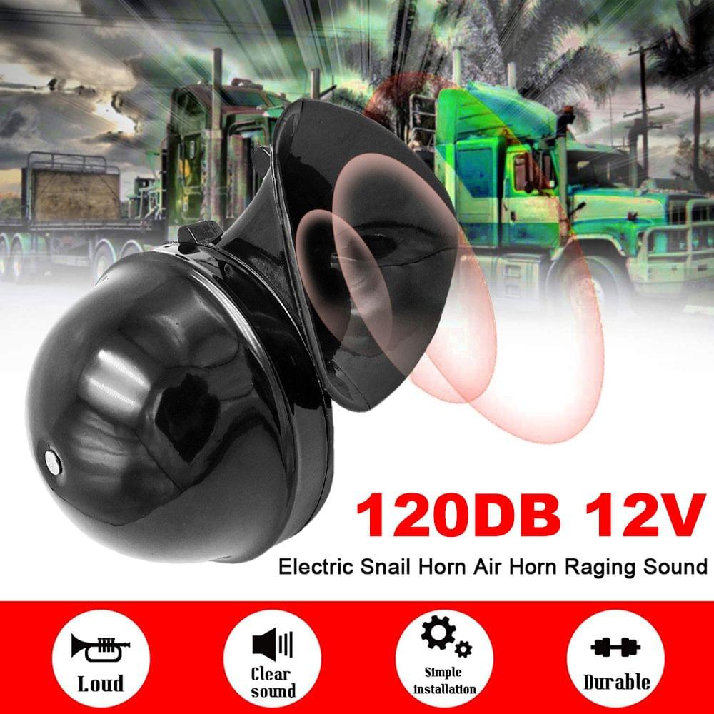 Super Loud 120DB 12V Electric Snail Horn Air Horn Raging