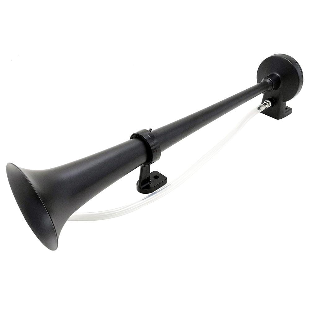 Single Trumpet 12V 150db Electric Air Horn 18 Inches Chrome