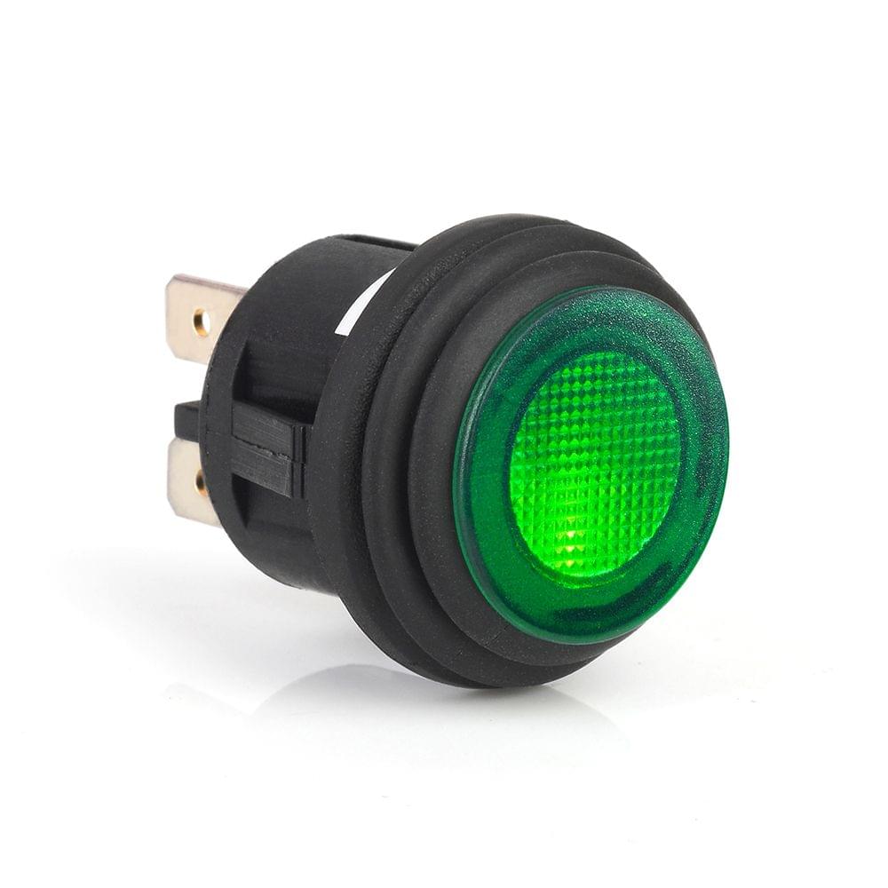 Round Toggle LED Switch 12V Car Truck Waterproof Lighted