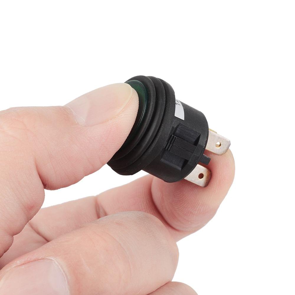 Round Toggle LED Switch 12V Car Truck Waterproof Lighted