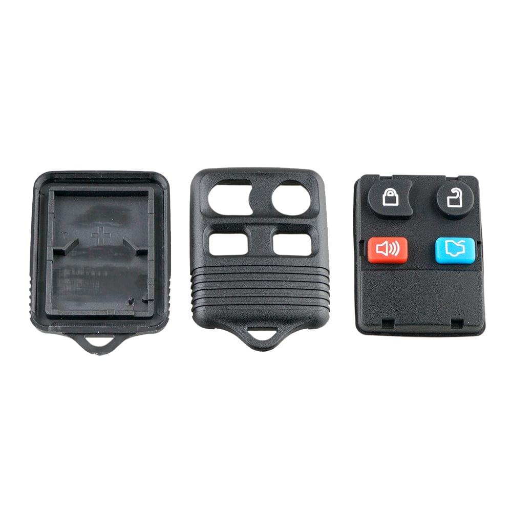 4 Button Remote Key Fob Case Shell Pad Replacement for