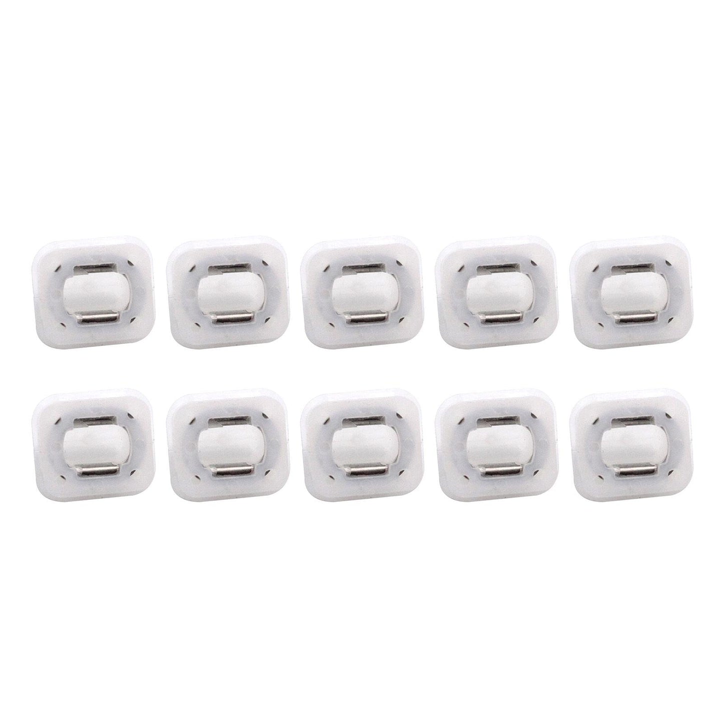 10PCS Door Insert Trim Strip Grommets Plastic Clips for Door
