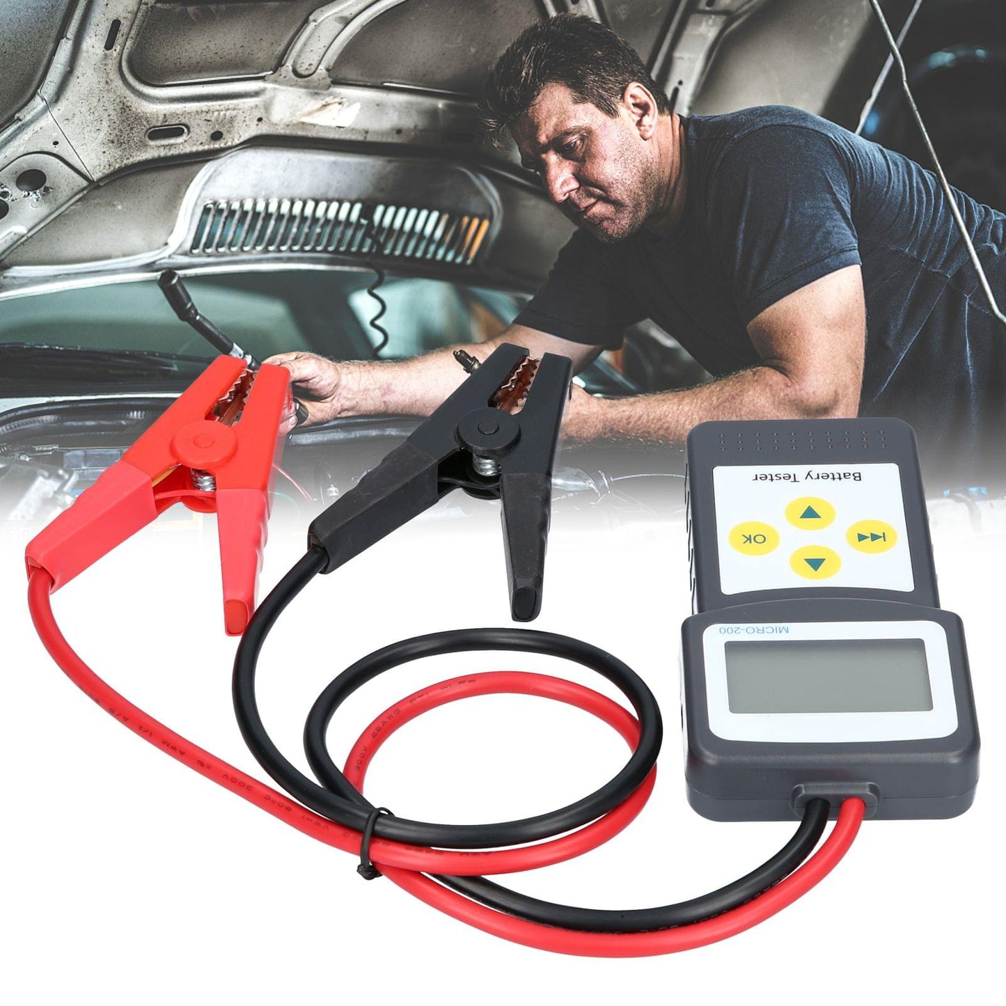 100-2000 CCA 200AH Automotive Load Battery Tester Battery