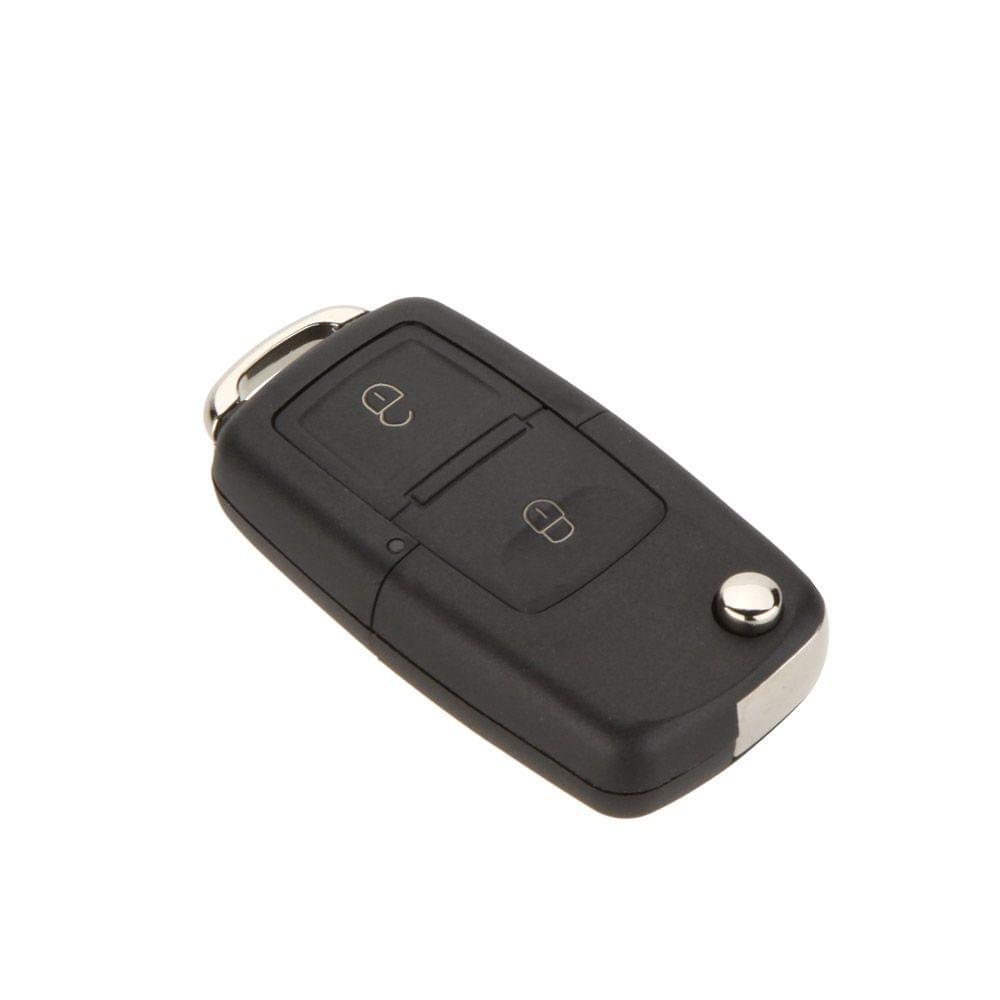 2 Buttons Remote Flip Folding Car Key Shell Case Replacement