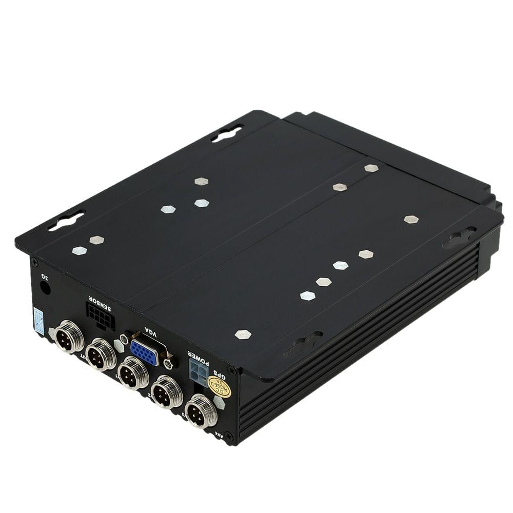 KKmoon MINI Realtime SD Car Mobile DVR 4CH Video/Audio Input