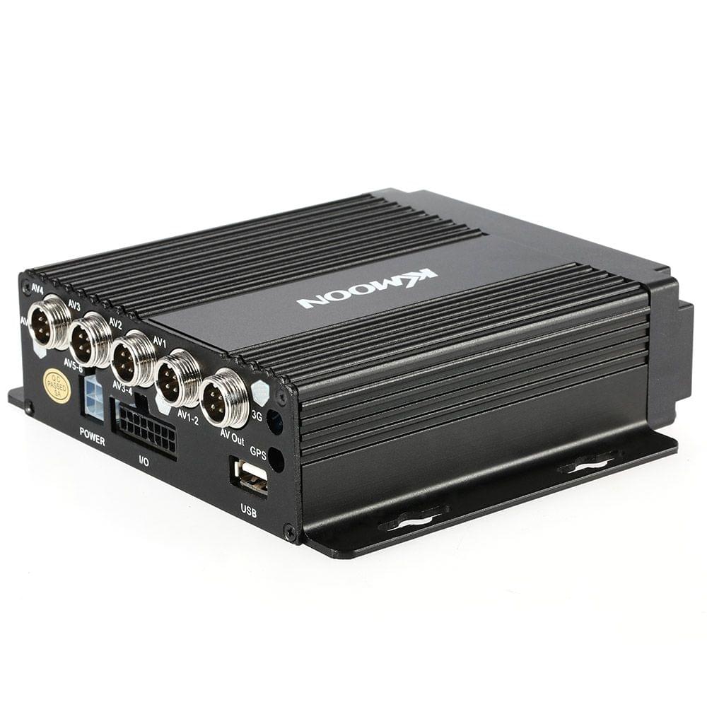 KKmoon MINI Realtime SD Car Mobile DVR 4CH Video/Audio Input