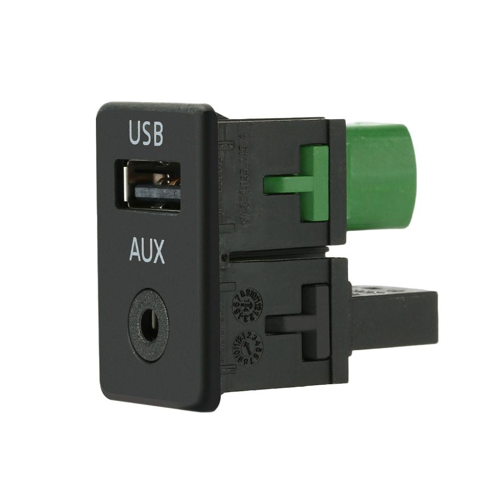 KKmoon USB AUX Audio Cable Switch Plug for VW Passat B6 B7