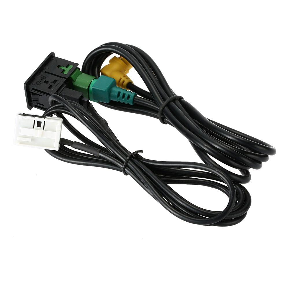 KKmoon USB AUX Audio Cable Switch Plug for VW Passat B6 B7
