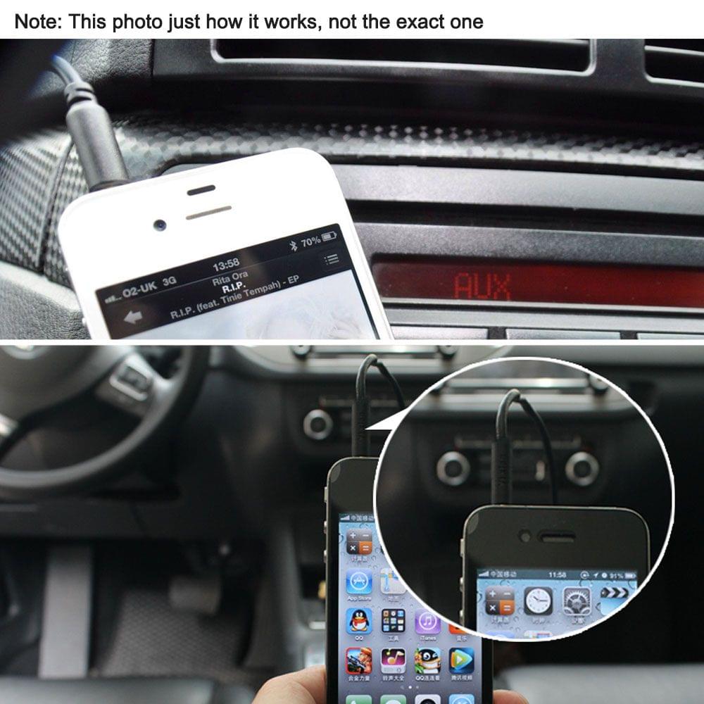 Car AUX Input Mode Cable for iPod Phone MP3 3.5mm AUX-in