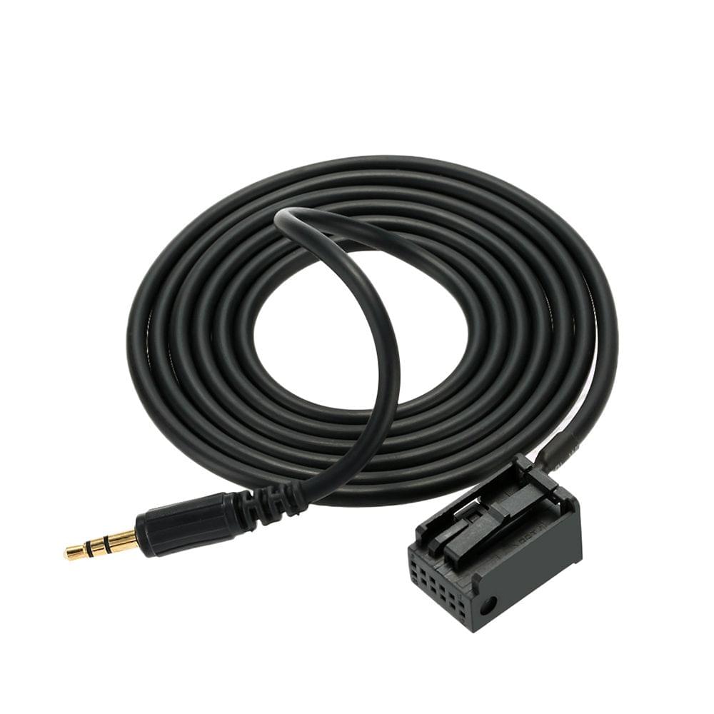 Car AUX Input Mode Cable for iPod Phone MP3 3.5mm AUX-in