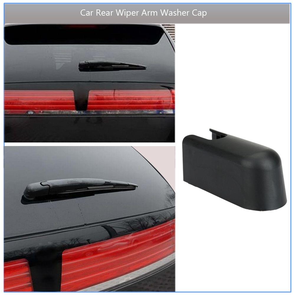 Black Car Rear Wiper Arm Washer Cap Nut Cover Fit for