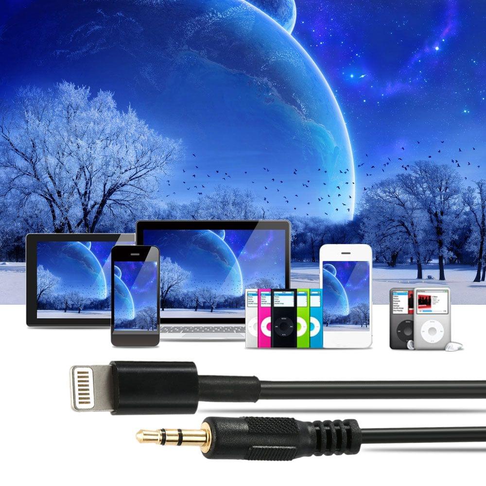 Uniqkart for Honda Acura 6Pin Car 3.5mm Aux-in Audio Adapter USB