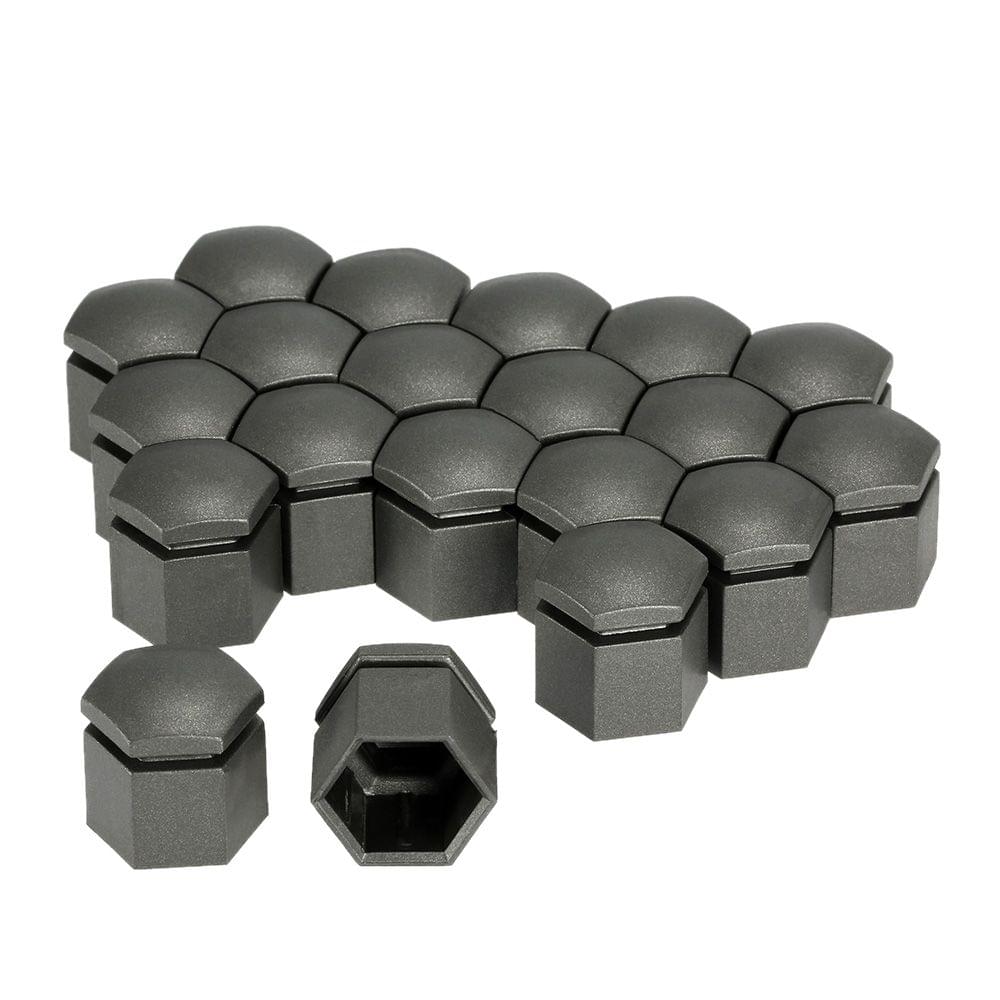 One Set of 20Pcs 17mm Wheel Nut Cover Bolt Cap for Vauxhall