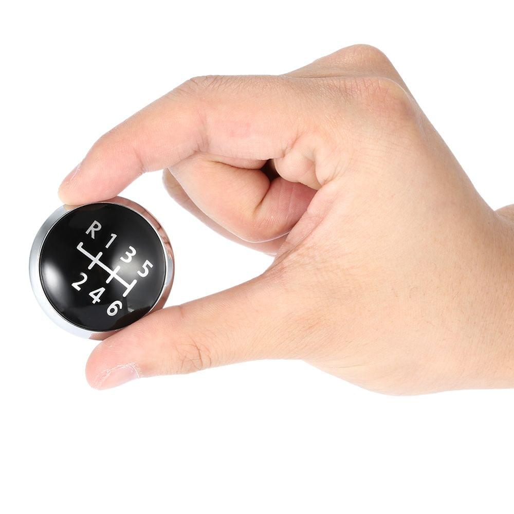 6 Speed Gear Knob Badge Emblem Cap Knob Cover Replacement