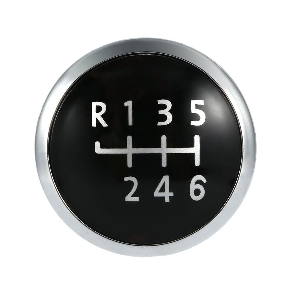 6 Speed Gear Knob Badge Emblem Cap Knob Cover Replacement