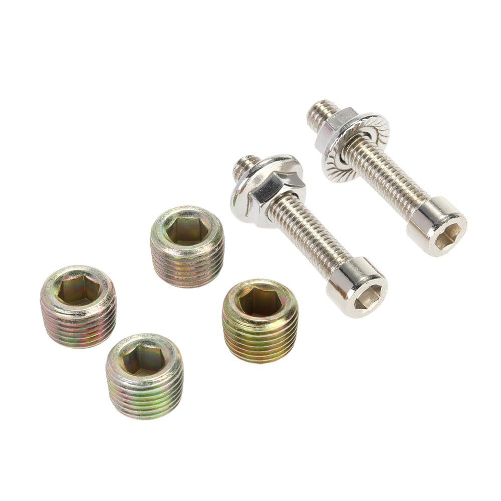 Aluminum Alloy Vacuum Manifold Kits 6 Port 1/8 NPT Turbo