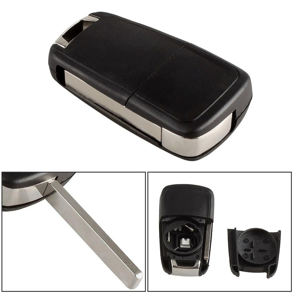 2 Button Folding Flip Key Shell Case Entry Remote Key