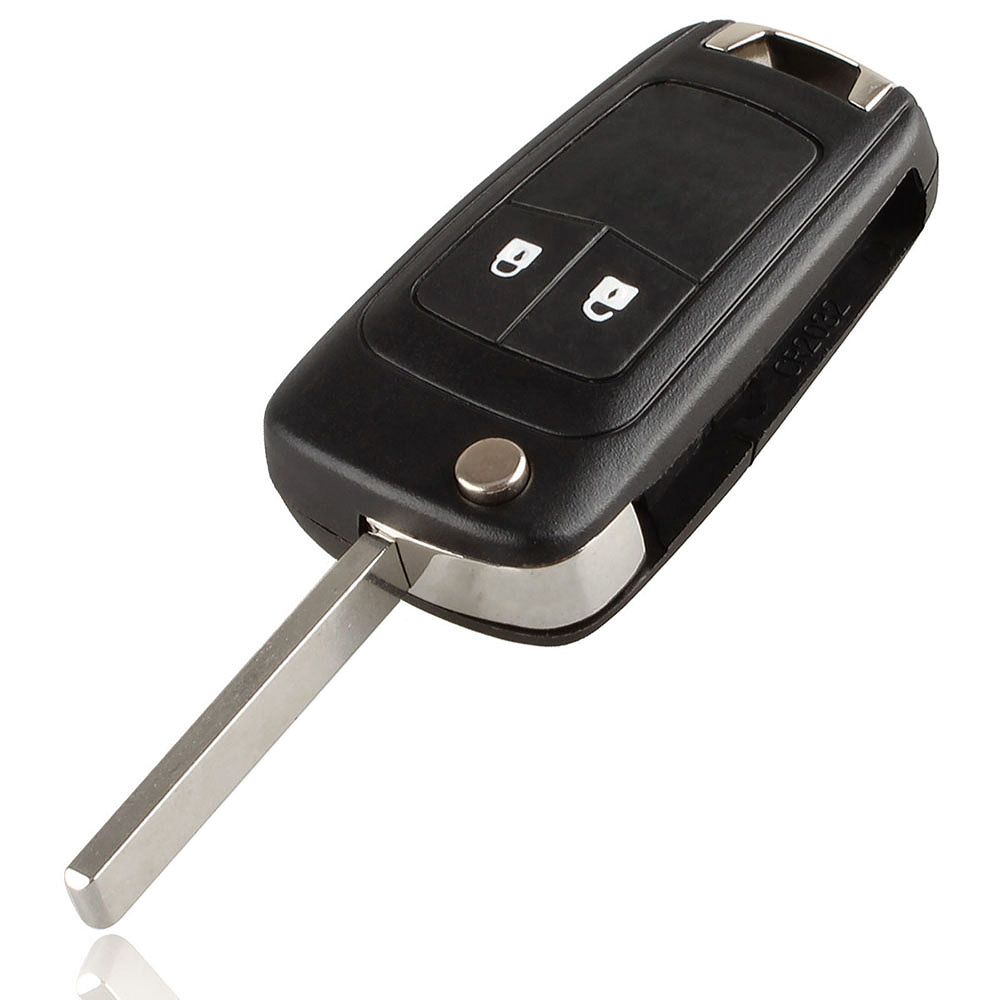 2 Button Folding Flip Key Shell Case Entry Remote Key