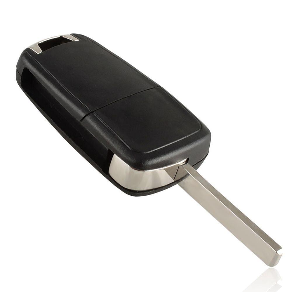 2 Button Folding Flip Key Shell Case Remote Key Cover