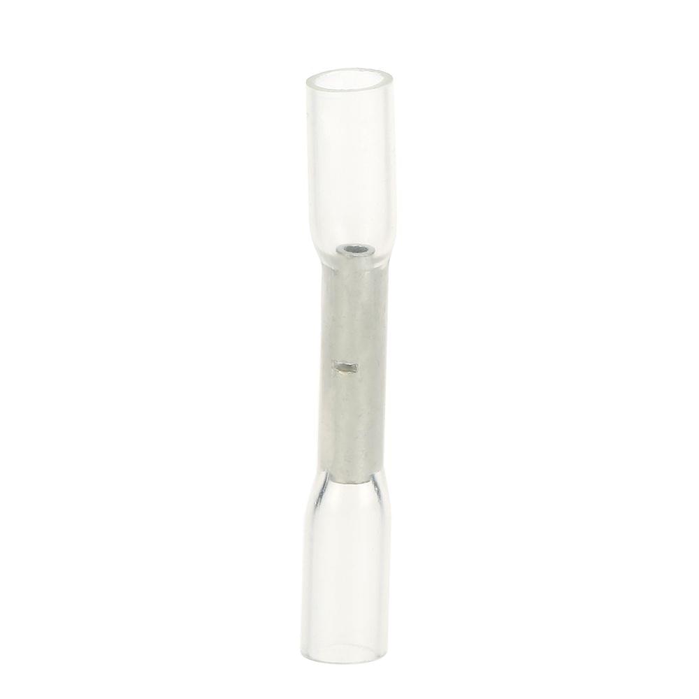 100 PCS 26-24 AWG Insulated Heat Shrink Butt Connectors