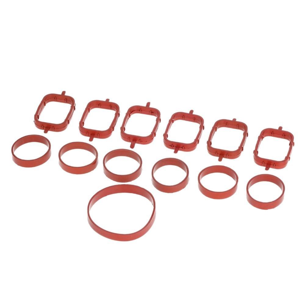 6 PCS Intake Manifold Gaskets Inlet Repair Kit for BMW 320d - 6