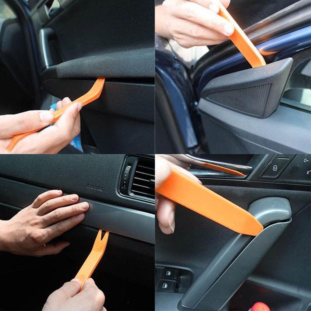 4pcs Car Door Trim Removal Tool Panel Dash Radio Body Clip