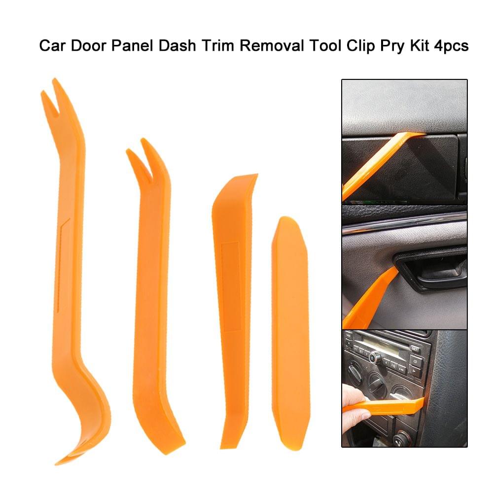 4pcs Car Door Trim Removal Tool Panel Dash Radio Body Clip
