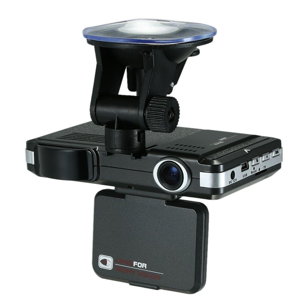 Anti Radar Detector Car DVR 2 in 1 720P Dash Cam Radar Speed