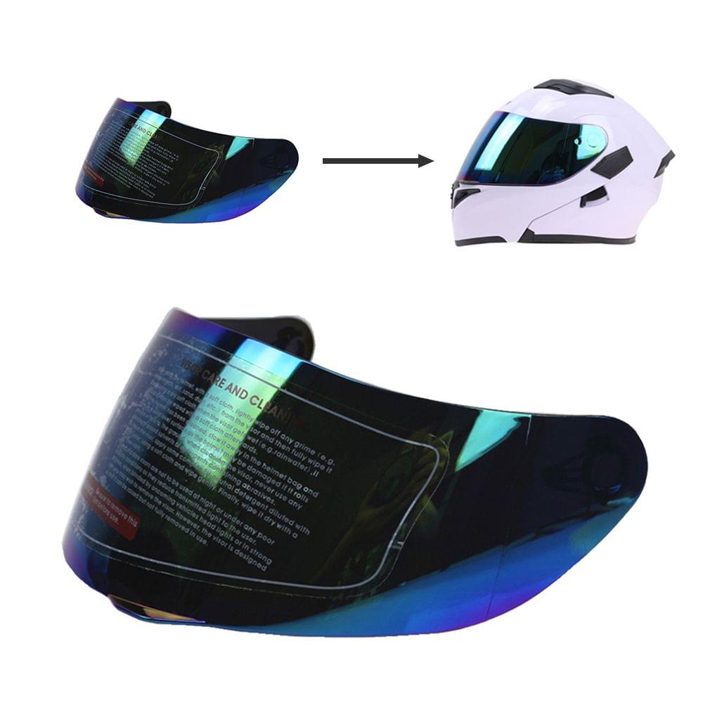 Anti-scratch Full Face Shield UV Motorcycle Helmet For 316