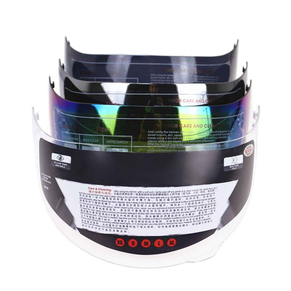 Anti-scratch Full Face Shield UV Motorcycle Helmet For 316