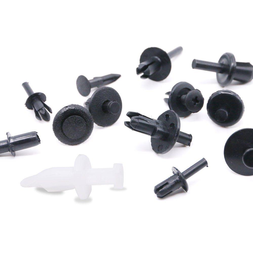 350Pcs Assorted Car Body Plastic Push Retainer Pin Rivet - 350pcs