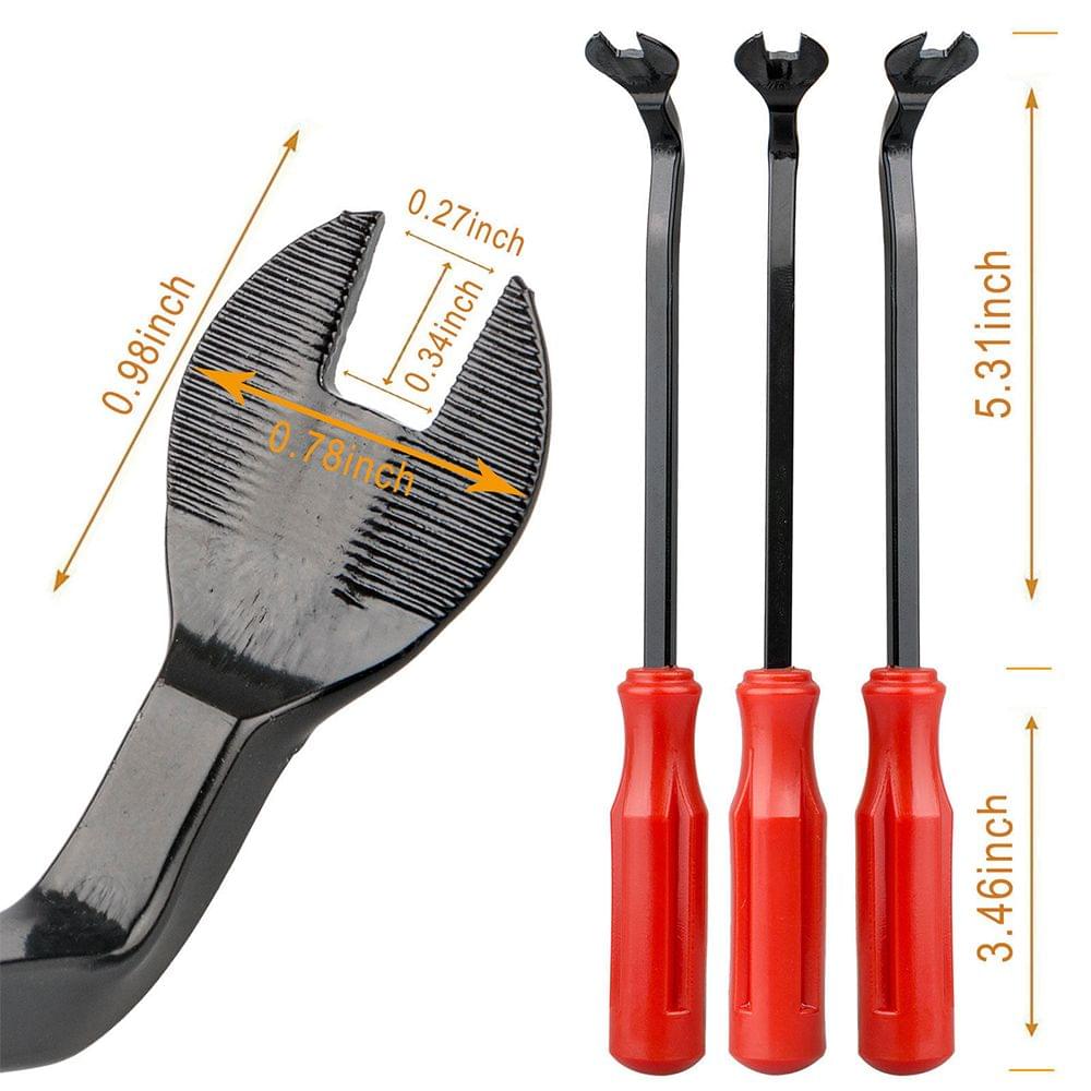 Car Door Pry Retainer Clip Tool Fastener Remover Plier - 1pc