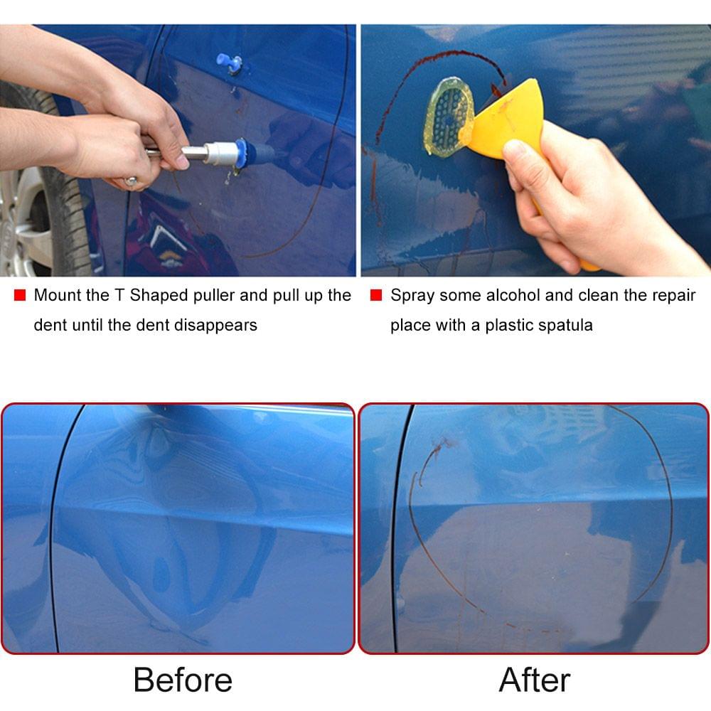 21Pcs Paintless Car Dent Repair Tool Kit Dent Puller Slide
