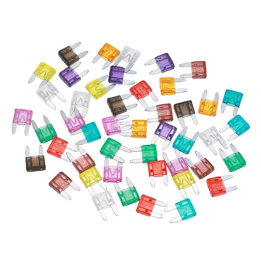 100pcs Mini Blade Fuses Auto Car Truck Assortment Fuse Kit
