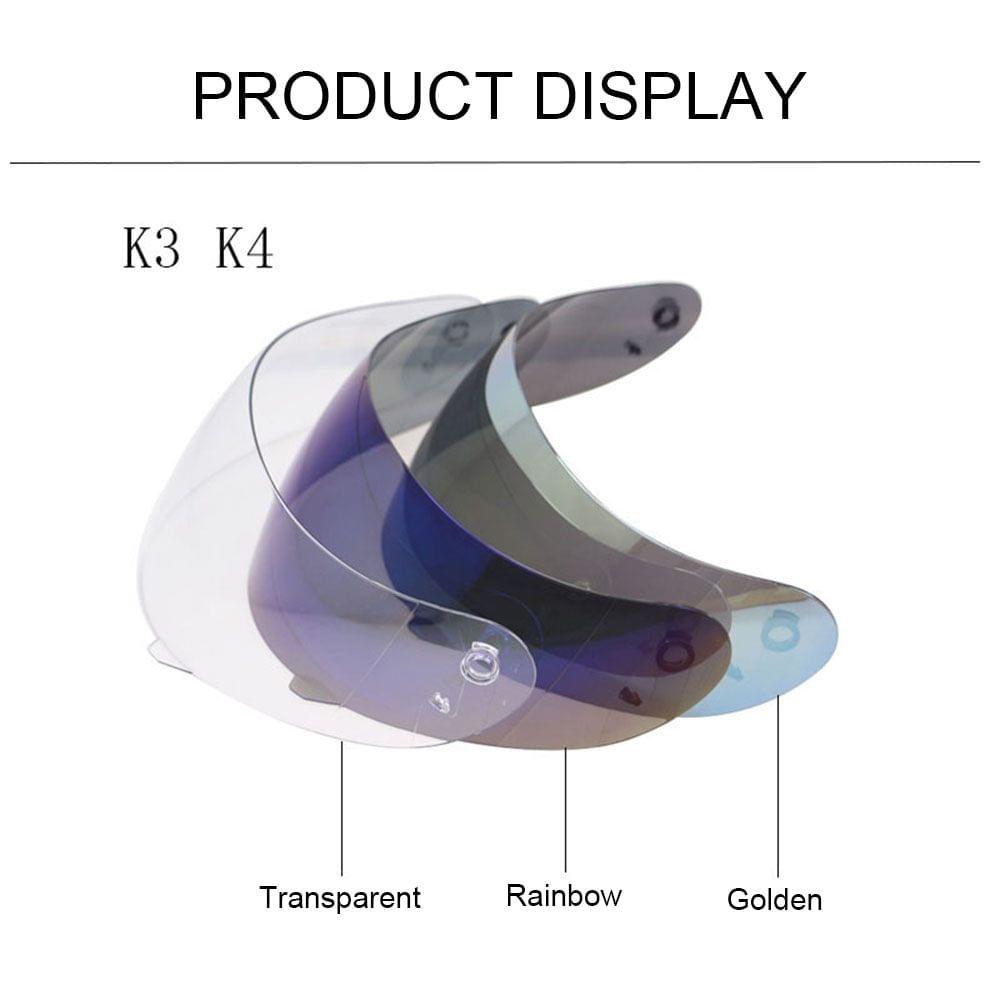 Full Face Motorcycle helmet visor anti-scratch replacement - 3