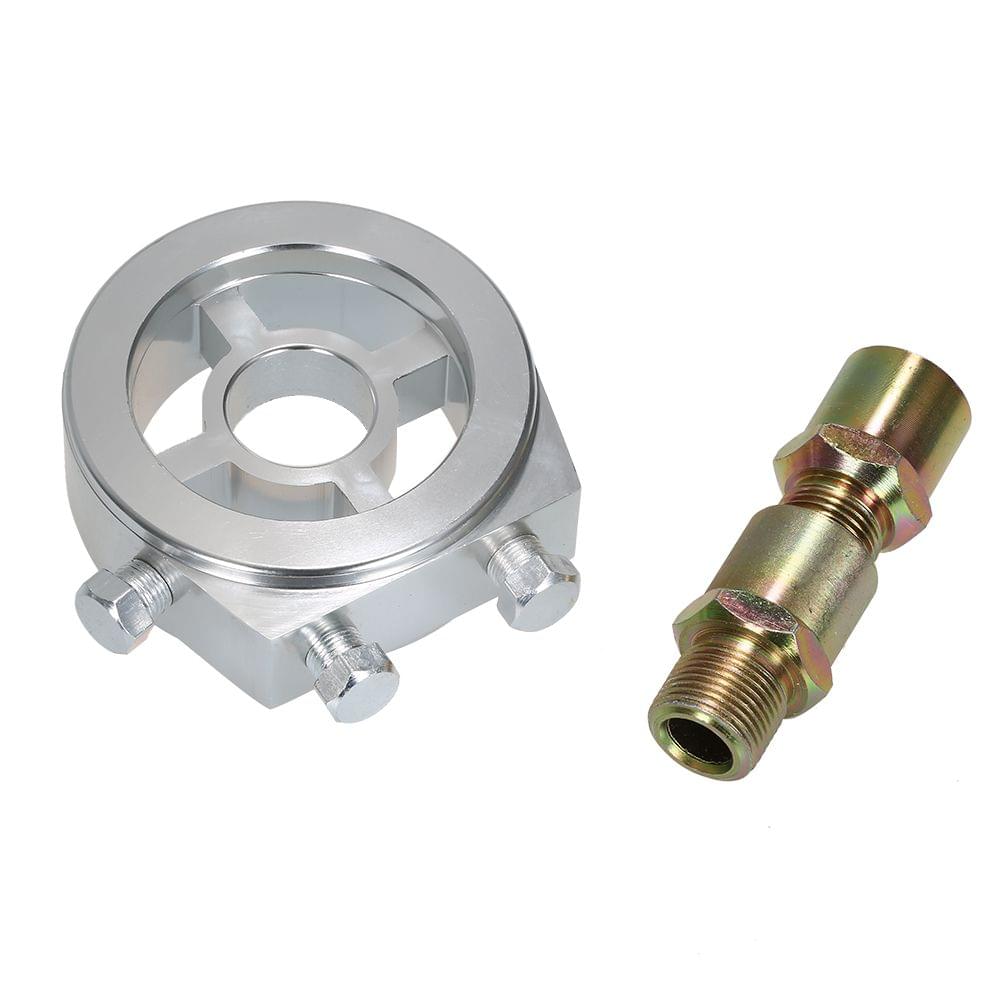 Universal Car Oil Filter Cooler Sandwich Plate Adapter for