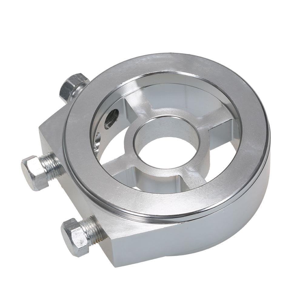 Universal Car Oil Filter Cooler Sandwich Plate Adapter for