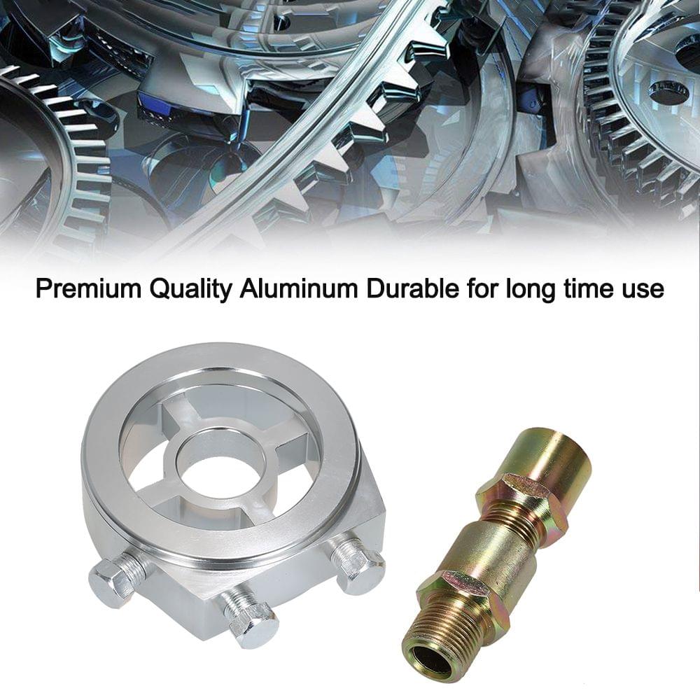 Universal Car Oil Filter Cooler Sandwich Plate Adapter for