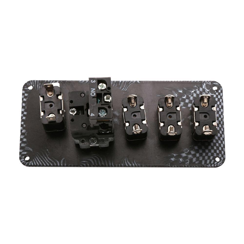 Carbon Fibre Panel Toggle Switch Ignition Engine Start Push